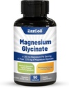 Glycinát hořečnatý Kapsle 1270mg, 380mg Hořčík Dodatek, Vysoká absorpce Glycinát hořečnatý Dodatek, Non- GMO No Gluten, 90 Kapsle