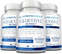 Schválený dodatek pro vědu Glucosyl - 250 mg Berberine, Mulberry, Vodná Skořice - 60 Vegan Kapsle - Balení 3