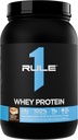 Pravidlo 1 Syrovátkový protein - 24g Fast- acting protein from All- Whey Sources with Přirozeně Occurring EAAs & BCAA for Workout Recovery or Where Use (2 libry *, Campfire S 'Mores)