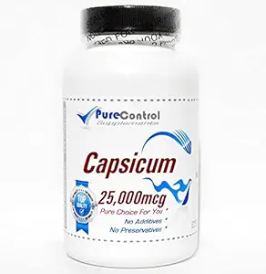 Capsicum 25,000mcg / / 200 Kapsle / / Čisté / / podle PureControl doplňky