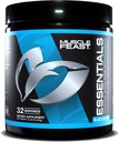 Muscle Feast Vegan Essential Amino Acid Powder Post Workout Recovery a Intra- Training Drink, Blue Ice Pop, 300g