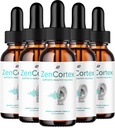 ZenCortex Tinnitus Ušní kapky - ZenCortex 24, Zen Cortex Liquid Drops, ZenCortex Recenze, ZenCortex Drops for Uar Relief (5 Pack - 5 Měsíční dodávka)