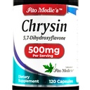 FITO MEDIC 'S - Chrysin - 500mg- with - Passion Flower - 120 Kapsle, Ultra vysoká absorpce.