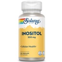 SOLARAY Inositol 500 mg Kapsle 124; Může pomoci podpořit zdravý mozek, kardiovaskulární, nervové funkce a mooding 124; Non- GMO, Vegan124; 100 Vegan Caps