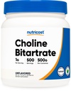 Nutricost čistý Cholin Bitartate prášek 500 gramů