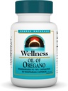 Zdroj Naturals Wellness Oil of Oregano - Standardizované na 70% Carvacol - 30 Vegetariánských kapslí