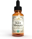 Organic Trace Minerals - by Khroma Herbs - 2 oz Liquid Plant- Based Trace Mineral Blend - Určeno pro maximální absorpci - 30 Služeb