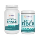 Reignite Wellness od JJ Virgin Vanilla Paleo- Inspirovaný All- in- One Shake a Extra Fiber Powder Dodatek