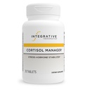 Integrační terapeutika Cortisol Manager - Adrenal Health Supplement for Health Stress Response * - Vegan, Dairy- Free & gluten- Free - 30 Tablety (15 Služeb)