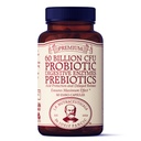 Probiotický a prebiotický dodatek, 60 miliard CFU, trávicí enzymy, Acid Protection, Zpožděné uvolnění, 60 Kapsle, 60 denní zásobování