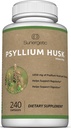 Premium Psylium Husk Fiber Dodatek 1450mg, 240 Kapsle