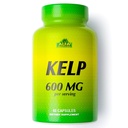 ALFA VITAMINS Kelp dodatek, 600mg Natural Seaweed Kelp (Ascophyllum Nodosum), bohatý na jód & Fucoidan, podporuje štítné a metabolické funkce, denní vitamíny pro wellness, non GMO, 90 tablet
