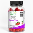 Kompletní prenatální vitaminy, kyselina listová, železo, cholin pro neuronovou trubici, Omega33 DHA pro vývoj fetálního mozku, Calcium- Helper D3 & K2, Non- GMO Vegan Gummies