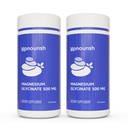 UpNourish Chelated Magnesium Glycinát 500 mg Kapsle - Magnesium Chelate for High Absorption - Čistý doplněk hořčíku pro klid, křeče v nohách, svalová relaxace 480 Kapsle