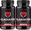 rize laboratoře - Gladiator Kapsle - Dodatek k výkonu pro muže, Maximální síla podpora pro růst svalů (120 Kapsle)