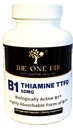 Vitamin B1 Thiamin TTFD, thiamin Tetrahydrofurfuryl Disulfid, 50mg- 250Kapsle, Vegan, Non GMO, Žádné umělé plnidla nebo Stearate přísady.