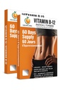 Veru Wellness B12 Patch - Energy Boost (2-Pack) - 120 Day B12 Patch - No Caffeine