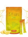 Kůže Zdraví & Energy Boost Drink Mix- Sugar Free, SOD B (TM), Antioxidanty z francouzského Melon koncentrátu, Na Go Stick Packs, Lemon, 30 Pack