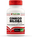 Full Life Ginkgo Biloba Kapsle - Bylinný dodatek - 60 Veggie Capsule 450mg.