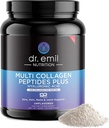 DR. EMIL NITRITION Multi kolagen Peptidy Powder - 20g neochuceného hydrolyzovaného kolagenového proteinu Powder with Hyaluronic Acid for Hair, Skin, Nails and Joints - 30 Serings