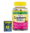 Dobrodružství Home Spring Valley Dospělý Gummy Cranberry Dietní dodatek, 500 mg, 60 Počet + Lepší průvodce Vitamíny doplňky