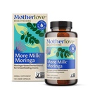 Motherlove More Mléko Moringa (120 Capsule Value Size) Moringa- Based Lactation Dodatek na podporu dojení prsu - Non- GMO, Organic Herbs, Vegan, Kosher