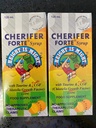 CHERIFER Forte Sirup w / Taurin & Double Chlorella růstový faktor + zinek 120ml (balení po 2 lahvičkách)