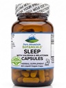 Přírodní spánek s organickým Valerianem, Heřmánek, Vášeň Květ, Skullcap, Melatonin, Chmel & Více - 60 Veganské kapsle