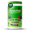 Amazing Grass Greens Superfood Antioxidant: Green Powder with Organic Spirulina, Beet Root Powder, Elderberry & Probiotics, Sweet Berry, 60 Servings (Balení květen Vary)