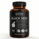 Black Seed Oil Kapsle - Nigella Sativa - Imunitní Supplement Soft Gels - Cold Pressed Antioxidant Vegetarian Black Cumin pilulky - 500 miligramů vyrobené v USA