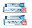 (Balení po 2) Orasore ústa Ulcer Relief gel (12gm každý) - podle farmaceutického života