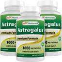Nejlepší Naturals Astragalus Capsule, 1000 mg, 120 Počet (balení po 3)