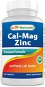 # 1 CAL MAG ZINC by Best Naturals - Essential Mineral Complex - Produced in a USA Based GMP Certified Facility and Third Party Tested for Purity. Garantované!!, 180 Tablety