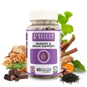 Síla & Spices Memory Booster a Focus Dodatek s Ginkgo Biloba a 22 Super ingredience, Plant- Based Brain Dodatek pro paměť, Clarity, a Alerness, 1000mg, 60 Kapsle