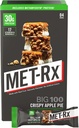 MET- Rx Big 100 Colossal Protein Bary, Crispy Apple Pie Meal Náhradní Bary, 4 Počet