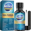 Toenail Fungus Léčba Extra síla, Nail Fungus Léčba, Nail Fungus Léčba pro nehty na nehty, Fungal nehtů Léčba na nehty, Antimykotické nehtové léčby na nohy, Thick, Zlomený, Odbarvené a poškozené nehty (1oz)