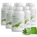 AloeCure Organic Aloe Vera Kapsle, 130,000mg Inner Aloe Leaf Equivelant per Serving, Support Gut Health & Digestive Comfort, Žaludek Acid Buffer, Přírodní doplněk imunity, Aloin zdarma, 60 Kapsle
