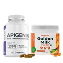 Sleep Like A Baby Bundle with Golden Milk and Apigenin - Vegan Friendly, Non-GMO
