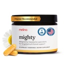 Melina Mighty Natural Migréna Relief Supplement - Magnesium, B2 Riboflavin 400mg, Fevercourt, CoQ-10, ALCAR pro posílení migrény a prevence bolesti hlavy - 15 Služeb (60 Caps)