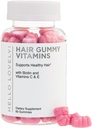 Vlasové vitamíny Gummies - Biotin 5000 mcg s vitaminem E, C & zinek, Růstové vitamíny pro ženy a muže - Silnější, krásné vlasy, kůže a nehty dodatek, Non- GMO & gluten- zdarma - 60 Gummy Medvědy
