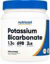 Nutricost Draslík Bikarbonát Powder 2 LB - gluten Free, Non- GMO