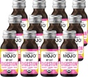 TEAONIC My Gut Mojo: Digest, Detox Drinks For Better Digestion, With Cranberry, Ginger, Skořice, USDA- Certified, Sugar- Free, Caffeine- Free Drinky, 12 Lahvičky, Každý vážící 2 Fl Oz