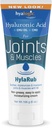 HylaRub HA Joint & Muscle Cream - Hyaluronic Acid Muscle Rub w / Emu Oil & Joint - Non Greasy, Soothes, Moisturizes & Udržuje ramena, kolena, záda, HIPS & More 6 Oz. by Hyalogic