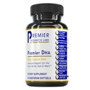 Premier Research Labs Premier DHA - Vegan DHA s Omega 3 mastné kyseliny, Řasy na bázi DHA pro ženy a muže, přírodní doplněk DHA Vhodné pro vegans- 60 Vegetarian Softgel Kapsle