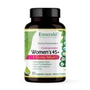 EMERALÁLNÍ LABS Dámské 45 + 1- Denní Multi - Kompletní multivitamin pro komplexní podporu, zdraví kostí a srdce * - Navrženo pro ženy 45 + - Gluten- Free & Vegetarian - 30 Zeleninové kapsle