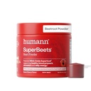 HumanN SuperBeets Kořen řepy Powder - Non- GMO Beetroot Superfood - Příplatek oxidu dusnatého pro srdeční zdraví, Circulation & Blood Pressure Support - Black Cherry, 30 Servings