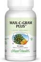 Maxi Health Vitamin C 1050mg - Buffered C Complex with Calcium Ascorbate & Bioflavonoids - Imunitate Supplementary, Non- Acidic, Gentle on Schomach, Gradual Release - 90 Tablet