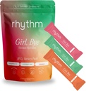 rhythm Girl, Bye Fast- acting 18 ct. Tropical- ochucené Keto UTI Relief & Defense + Rapid Hydration Urinary Tract Health Drink Mix PHAR124; pH Balancování 124; Cvičení & intimita 124; Esenciální intermitentní půst