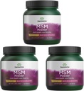 Swanson Premium Brand Msm Powder - Ready- Mix & Neochucený 1 LB Pwdr 3 Pack