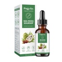 PUFFIAIR Soursop (Graviola) a Moss tekutý kapka pro buněčnou podporu a regeneraci, imunitní boost, Relax, Játra a spánek, Bylinný extrakt, cukr / gluten zdarma, přírodní Flavor, 2 Fl Oz / 60ml